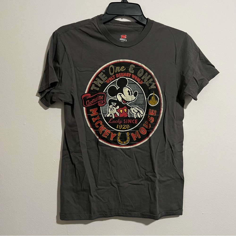 disney mickey mouse shirt size adult small